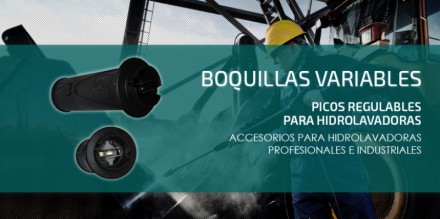 Boquillas Variables Especiales JCD Boquillas Variables Especiales JCD Accesorios para Hidrolavadoras 